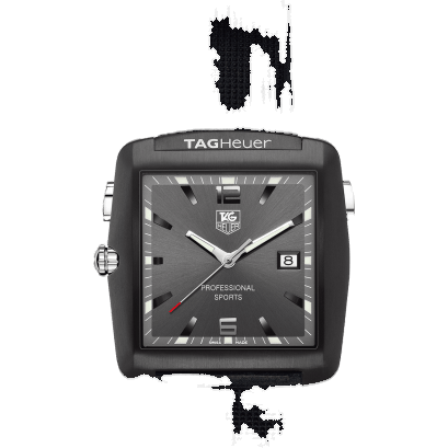 Professional Sports Watch PVD / Black / Rubber