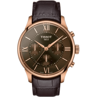 Chemin Des Tourelles Chronograph Automatic Rose Gold / Brown
