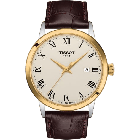 Dream Quartz 42 Stainless Steel - Yellow Gold / Ivory