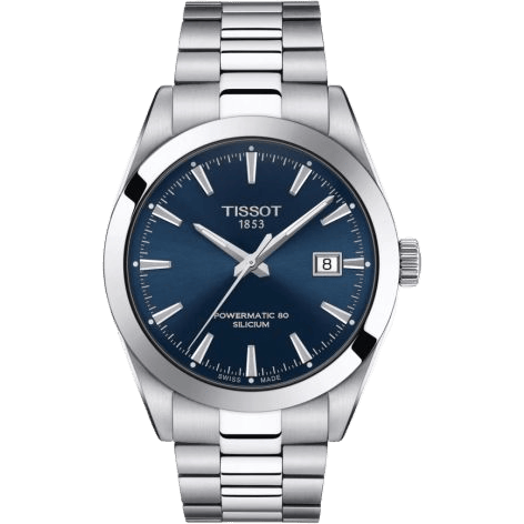 Gentleman Powermatic Stainless Steel / Blue / Bracelet