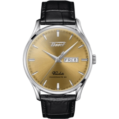 Visodate Powermatic 80 Stainless Steel / Champagne / Strap