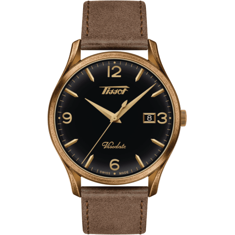 Visodate Quartz 40 Bronze PVD / Black / Strap