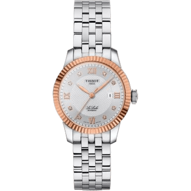Le Locle 29 Automatic Lady Stainless Steel - Rose Gold / Silver / Bracelet