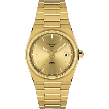 PRX Quartz 35 PVD Gold / Champagne