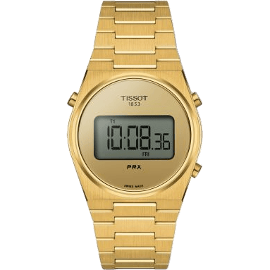 PRX Digital 35 Yellow Gold / Champagne