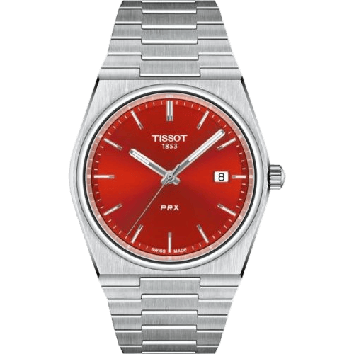 PRX Quartz Stainless Steel / Red