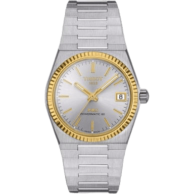 PRX 35 Powermatic 80 Stainless Steel - Yellow Gold / Silver