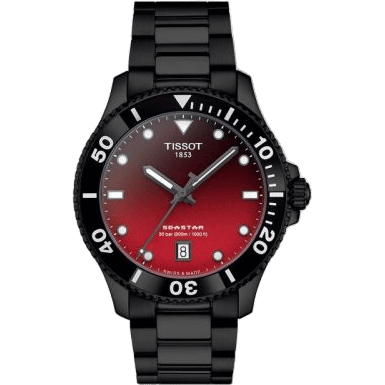 Seastar 1000 Quartz 40 PVD / Red Gradient / Bracelet