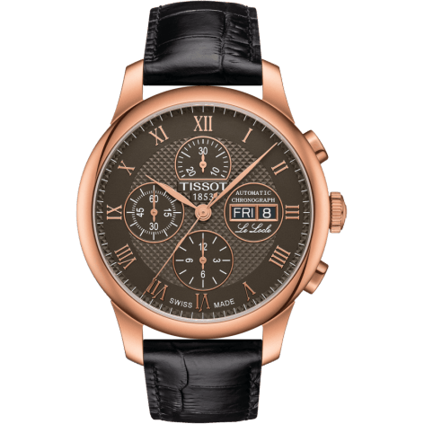 Le Locle 42.3 Valjoux Chronograph Rose Gold PVD / Bronze