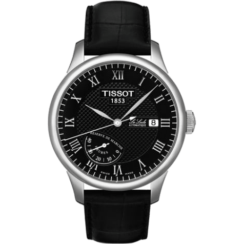Le Locle Power Reserve 39.3 Stainless Steel / Black / Strap