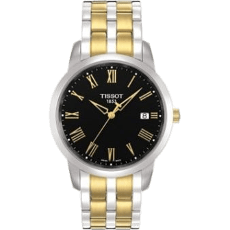Dream Quartz 38 Stainless Steel / Yellow Gold PVD / Black / Bracelet