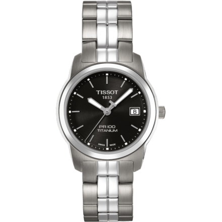PR 100 Quartz 27 Titanium / Black / Bracelet
