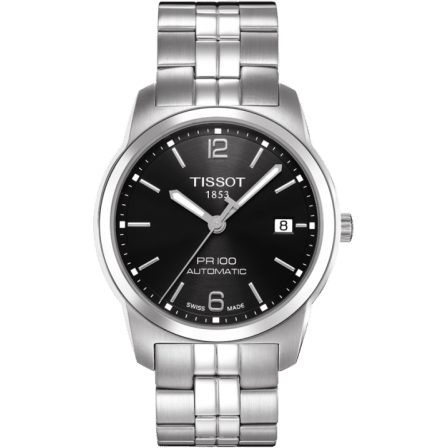 PR 100 Automatic 38 Stainless Steel / Black / Bracelet