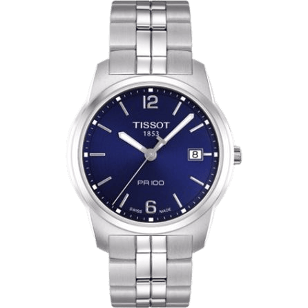 PR 100 Quartz 38 Stainless Steel / Blue / Bracelet