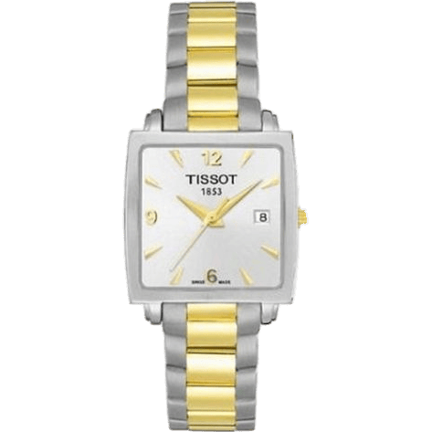 Everytime Square Stainless Steel / Yellow Gold PVD / Silver / Bracelet
