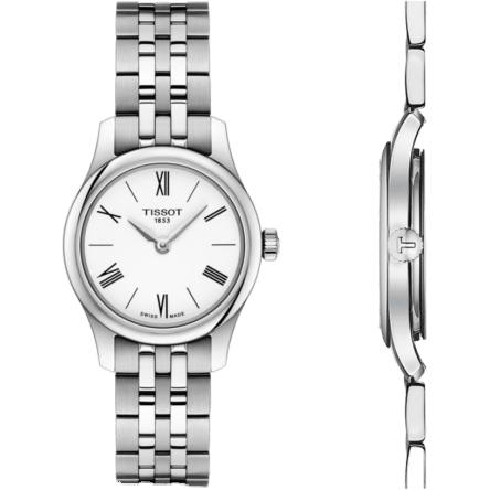 Tradition 5.5 Lady 25 Stainless Steel / White / Bracelet