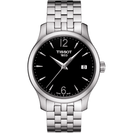 Tradition Lady Stainless Steel / Black / Bracelet