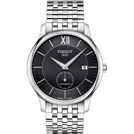 Tradition Automatic Small Second Stainless Steel / Black / Bracelet
