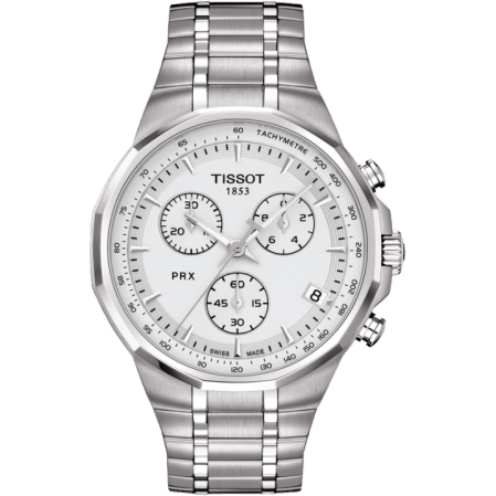 PRX Chronograph Quartz Stainless Steel / Silver