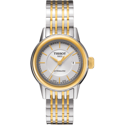Carson Automatic 29.5 Stainless Steel / Yellow Gold PVD / Silver / Bracelet