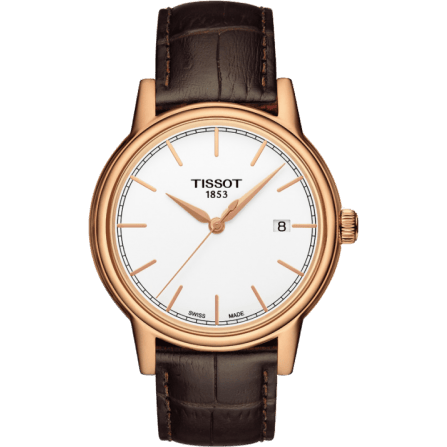 Carson Quartz 40 Rose Gold PVD / White / Strap