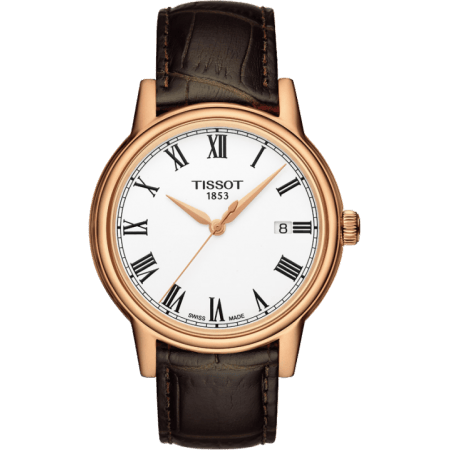 Carson Quartz 40 Rose Gold PVD / White / Strap