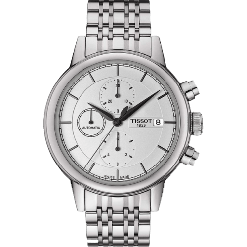 Carson Automatic Chronograph 42.3 Stainless Steel / Silver / Bracelet