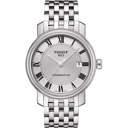 Bridgeport Powermatic 80 Silver Roman / Bracelet