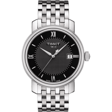 Bridgeport Quartz Stainless Steel / Black / Bracelet