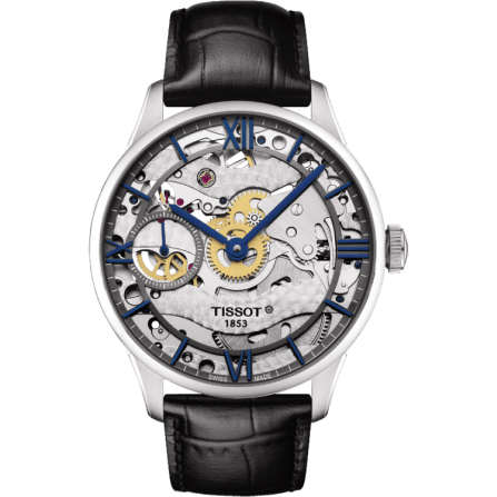 Chemin des Tourelles 42 Stainless Steel / Skeleton / Strap