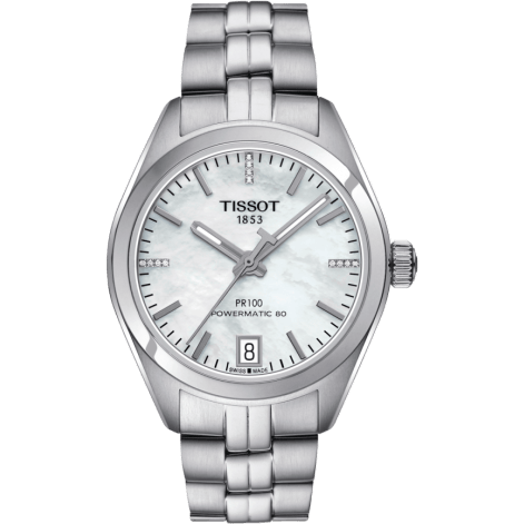 PR 100 Powermatic 80 33 Stainless Steel / MOP / Bracelet