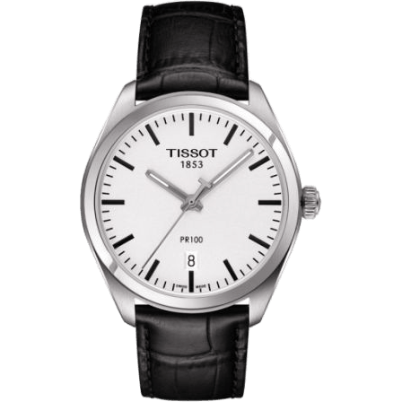 PR 100 Quartz 39 Stainless Steel / Silver / Strap