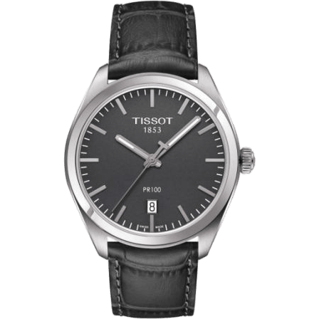 PR 100 Quartz 39 Stainless Steel / Grey / Strap