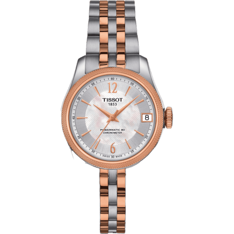 Ballade Powermatic 80 COSC 32 Stainless Steel / Rose Gold PVD / MOP / Bracelet