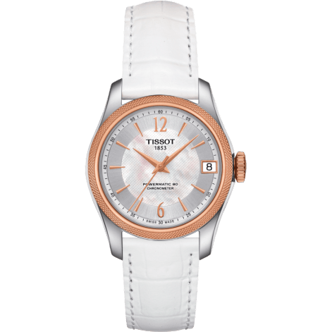 Ballade Powermatic 80 COSC 32 Stainless Steel / Rose Gold PVD / MOP / Strap