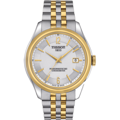 Ballade Powermatic 80 41 Stainless Steel / Yellow Gold PVD / Silver / Bracelet