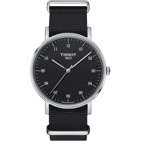 Everytime Medium Stainless Steel / Black / NATO