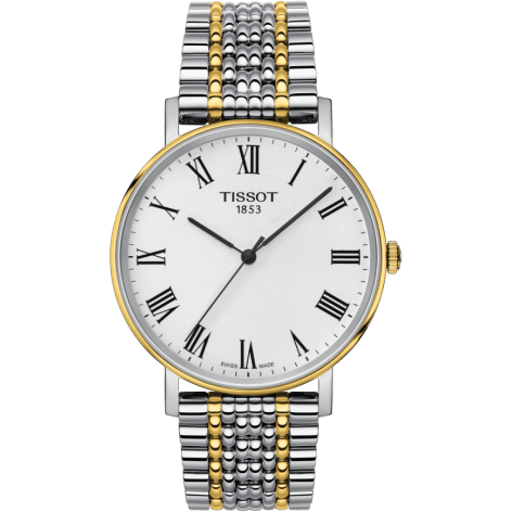 Everytime Medium Stainless Steel / Yellow Gold PVD / Silver / Strap
