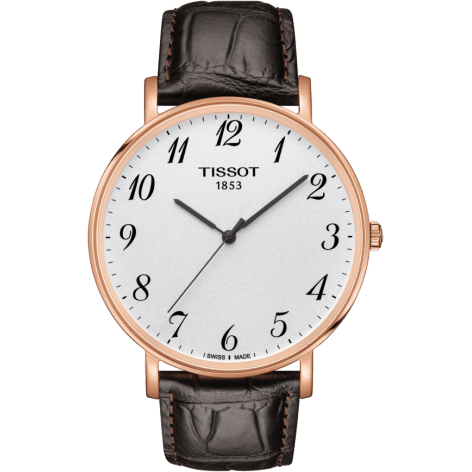 Everytime Large Rose Gold PVD / Silver / Strap