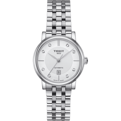 Carson Premium Automatic 30 Stainless Steel / Silver - Diamond / Bracelet