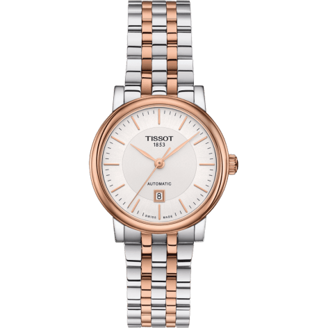Carson Premium Automatic 30 Stainless Steel / Rose Gold PVD / Silver / Bracelet