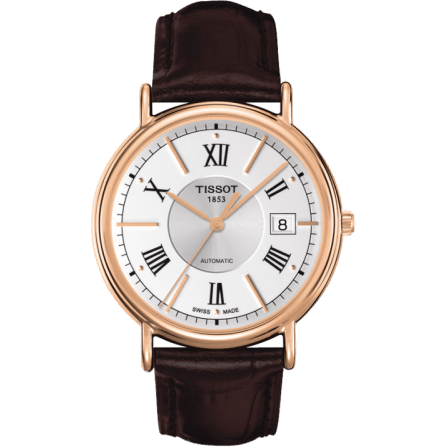 Carson Automatic 40 Rose Gold / Silver / Strap