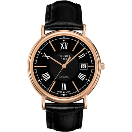 Carson Automatic 40 Rose Gold / Black / Strap