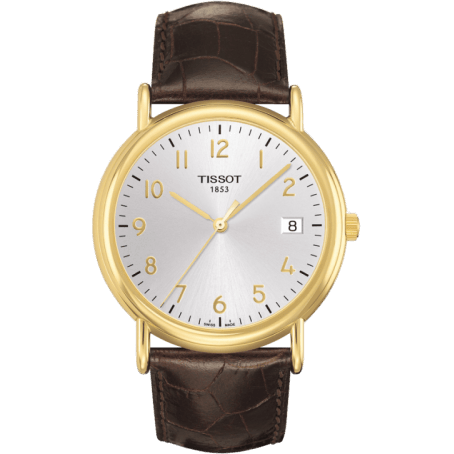 Carson Quartz 40 Yellow Gold / Silver / Strap