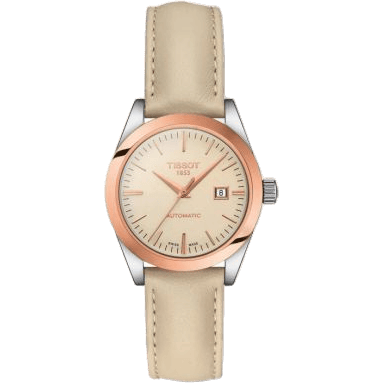 T-My Automatic Stainless Steel / Rose Gold / Beige