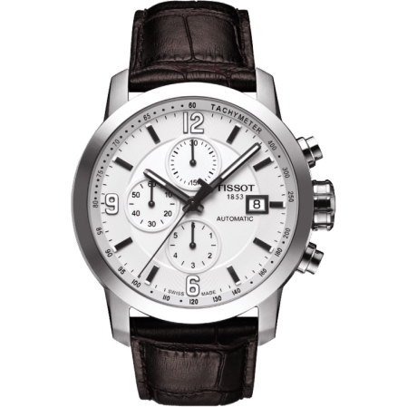 PRC 200 Automatic Chronograph Silver Leather