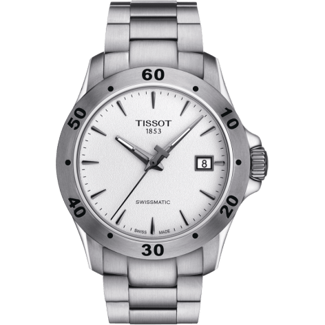 V8 Swissmatic 42.5 Stainless Steel / Silver / Bracelet