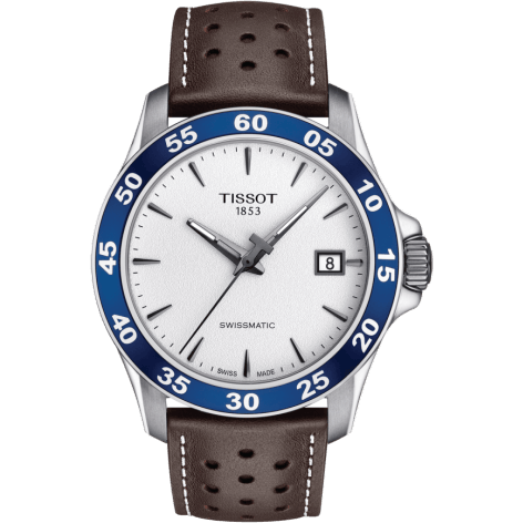 V8 Swissmatic 42.5 Stainless Steel / Silver / Strap