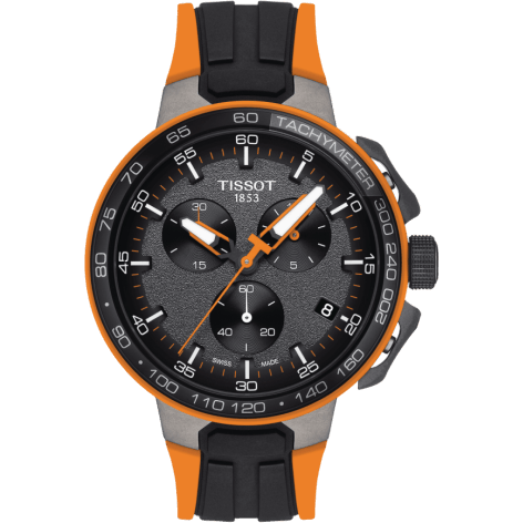T-Race Cycling Chronograph Stainless Steel / Orange