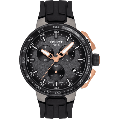 T-Race Cycling Chronograph Stainless Steel / Rose Gold